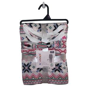 NWT Joyspun 2 Piece Pajama Set With Headband 2X 18W-20W